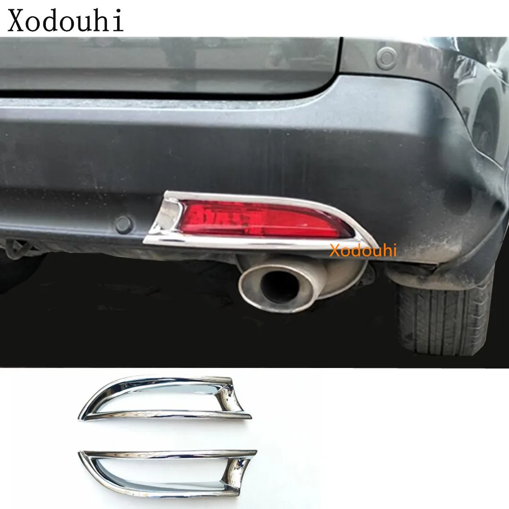 Автомобильная крышка ABS Хромированная задняя лампа задний противотуманный