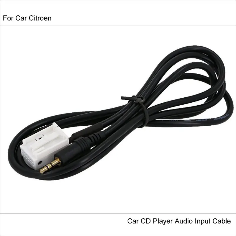 

Original Plugs To AUX Adapter 3.5mm Connector For Citroen C2/C5 Sega Triumph Car Audio Media Cable Data Music Wire
