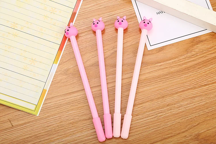 Горячее предложение Новая шариковая ручка для немой собаки Kawaii креативные милые черные чернильные инструменты студенческие канцелярские принадлежности