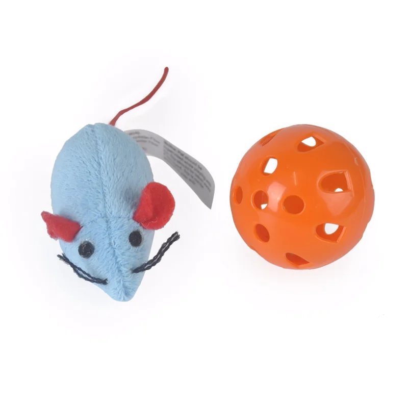 Игрушка кошка интерактивные кошки девять отверстие Rat с Белл Бал игрушки проход