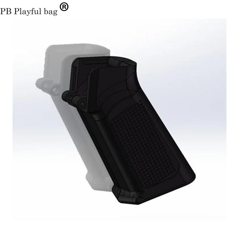 Non-convex grip PB PlayOutdoor DIY хобби jinming Вьетнамская война Ветеран армии ручка приклад водяной пистолет 3D XM177 отключение M16 blaster партнер аксессуар KD26 - Цвет: Non-convex grip
