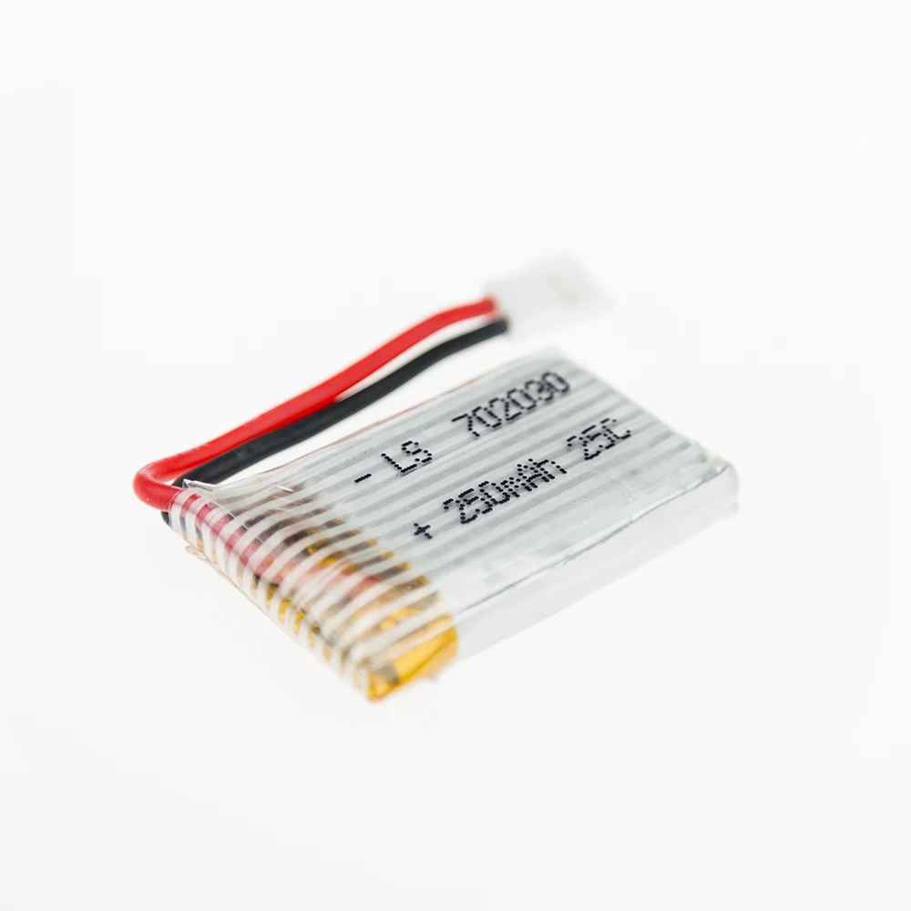 5 pcs 3 7 V 250 мА/ч 25C LiPo Батарея для Hubsan H107 H107L H107D JD385 JJ1000A H108C U816 Syma X11C вертолет rc|lipo
