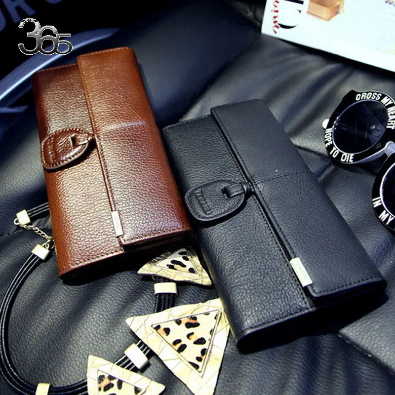 Бесплатная доставка хит продаж 2016 черный коричневый женский клатч верхний слой