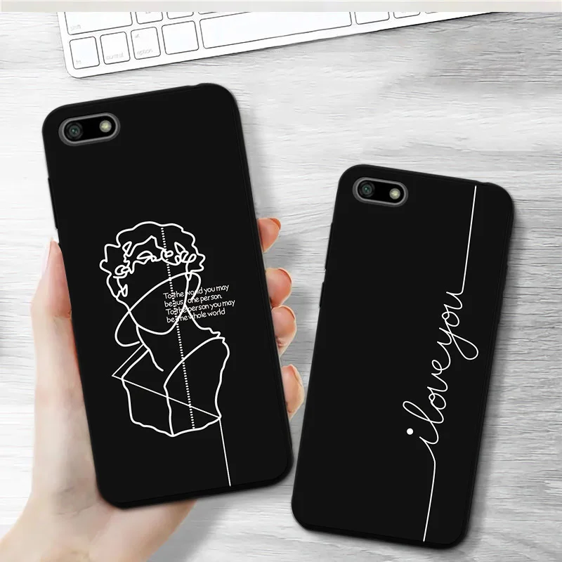 YOUVEI Case For Coque Huawei Y5 Y6 Y5 Y6 Y9 Case Soft TPU Back Cover For Huawei Y5 Y6 Y7 Y9 Prime Phone Case
