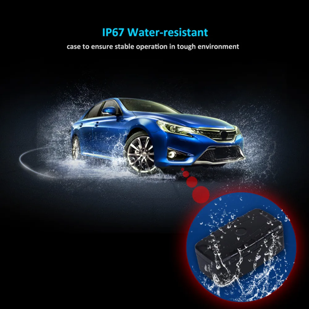 GPS-трекер Автомобильный LK209C 20000 мАч 240 дней в режиме ожидания