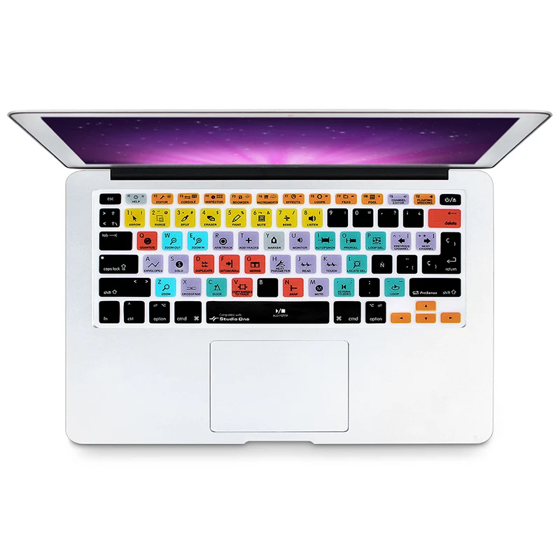 Для Mac Air Pro Retina 13 &quot15&quot 17 &quotEU/US Studio One с испанской клавиатурой и клавишами