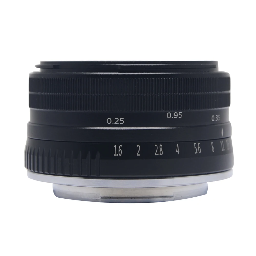 Mcoplus 32 мм f1.6 ручная фотокамера с объективом для Fujifilm Fuji X|Объективы фотоаппаратов|
