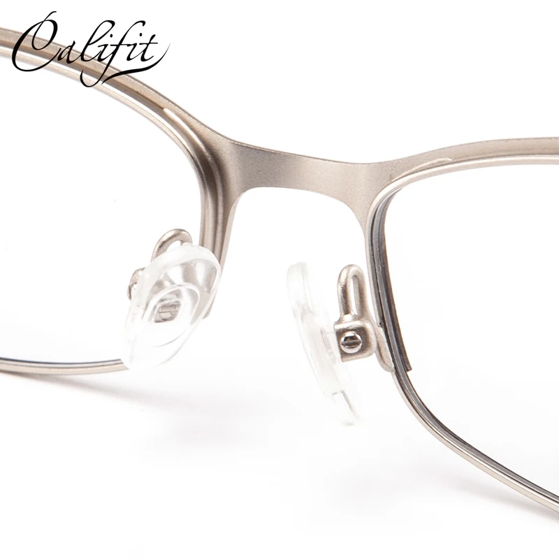 CALIFIT Hollow Stripe Metal Optical Glasses Women Fashion Prescription Photochromic Lens Spectacles Myopia Graduated New |