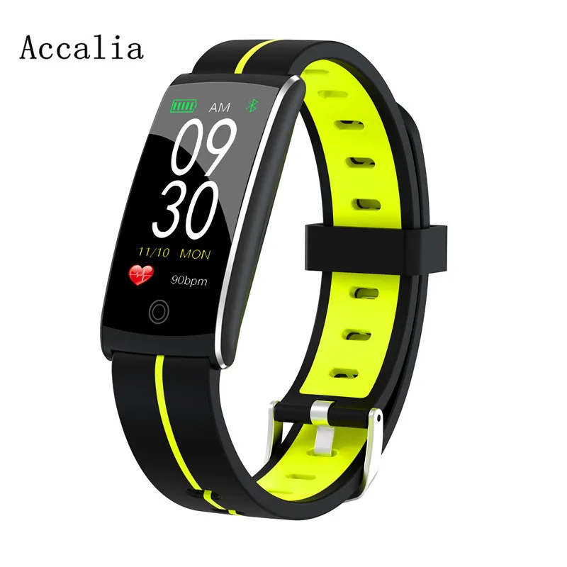 Accalia Fitness tracker JW2.0 Men Women Watch Activity Tracker wristband Heart Rate Blood Pressure | Электроника