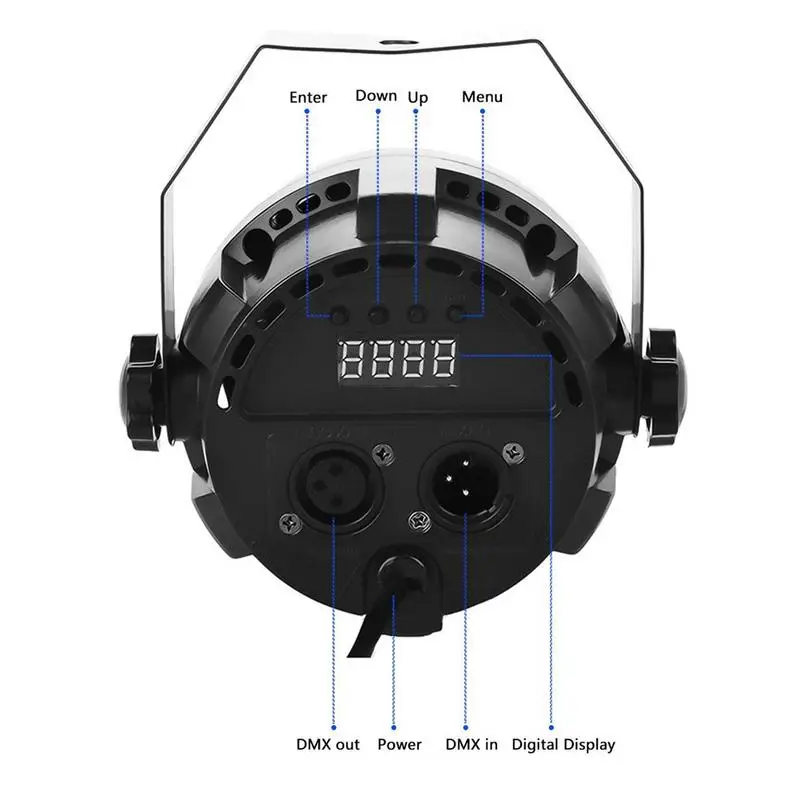 Kaigelin 12 LED сценический свет RGB 18 Вт сценическое освещение DMX 512 Клубная Дискотека