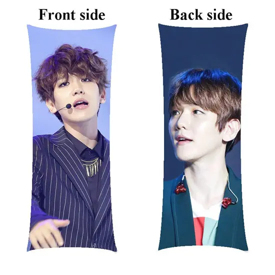 picture BaekHyun бойфренда длинная подушка крышка exo тела подушку Чехол настроить подарки для девочек - Цвет: picture