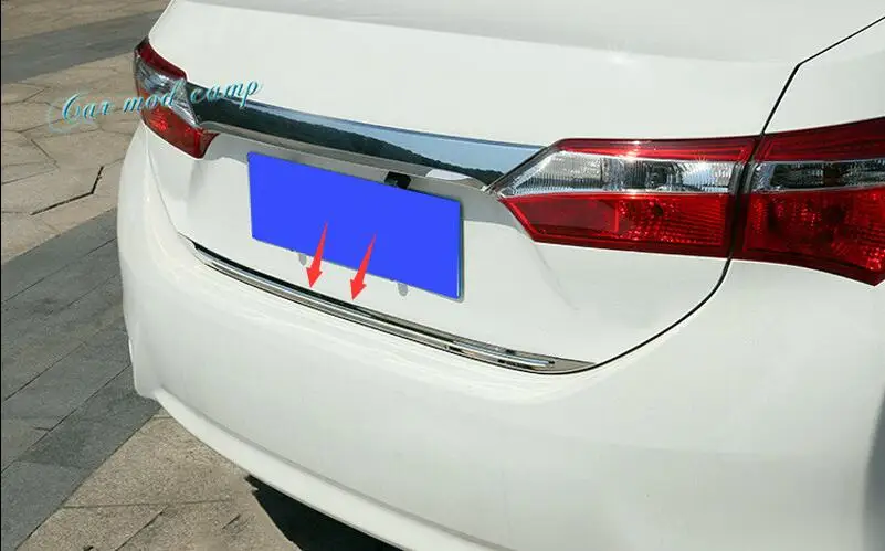 1 шт. молдинговая крышка из нержавеющей стали для Toyota Corolla 2014 2015 2016 2017 седан (не