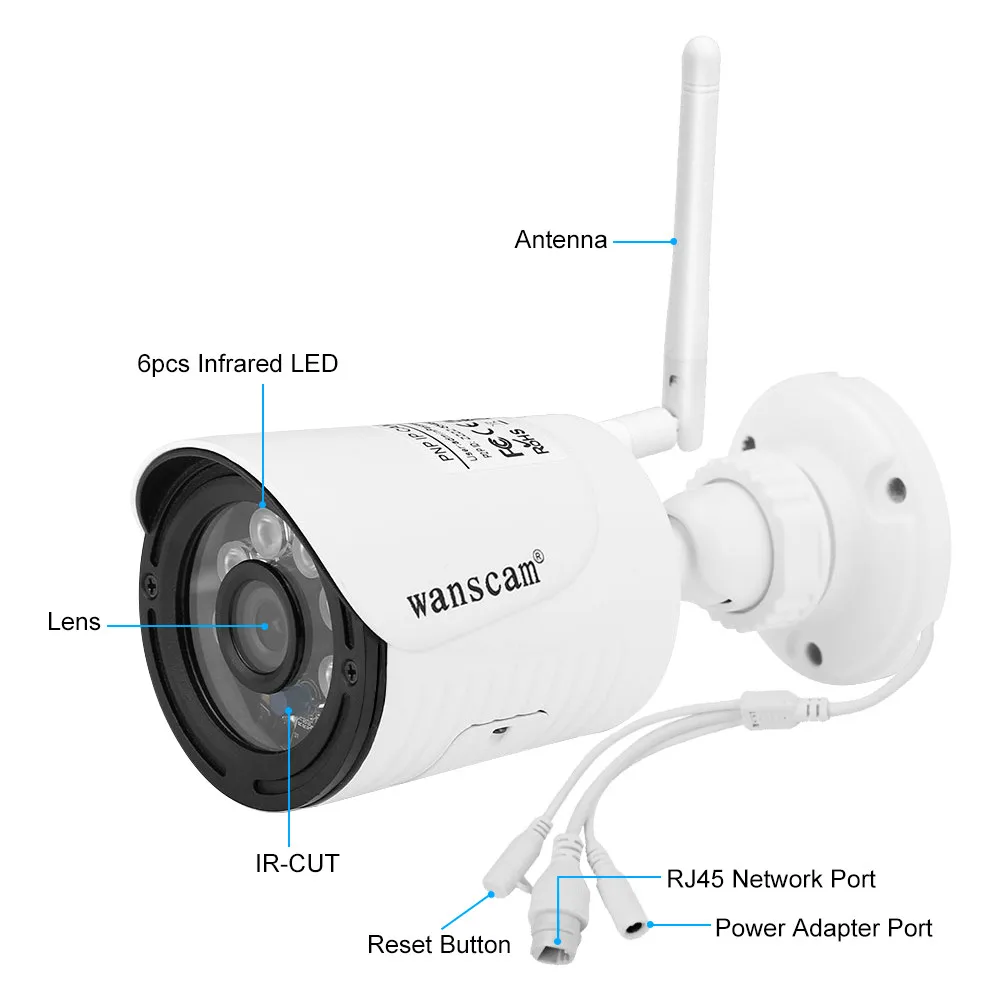 Wi Fi IP камера видеонаблюдения HD 1080P с датчиком движения|Камеры видеонаблюдения| |
