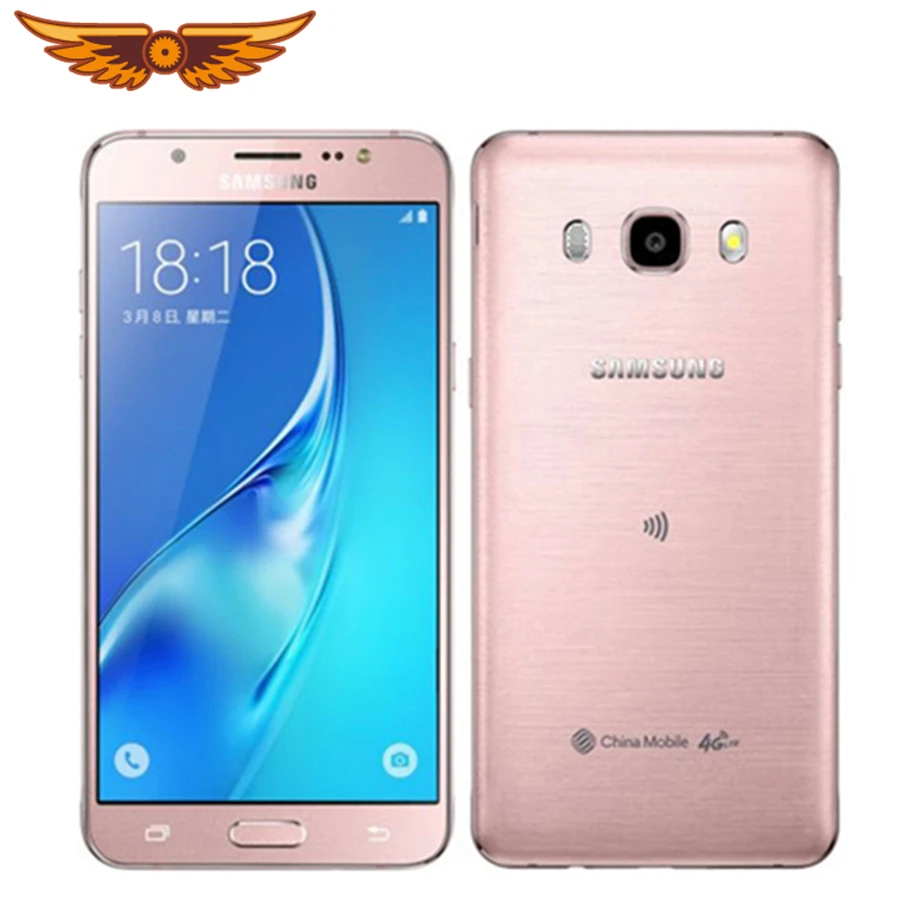 

Оригинальный разблокированный телефон Samsung Galaxy J5 2016 J510F Quad Core 5,2 дюйма 2 Гб ОЗУ 16 Гб ПЗУ 13 МП LTE две SIM-карты