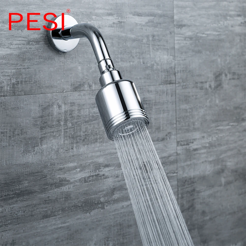 Single Funtion 2.5 inch Rainfall Shower Head Top Rain Round Shower Waterfall Head Shower Spray Bathroom Accessories,Chrome