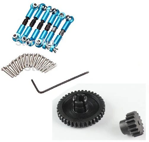 

Wltoys A959 A969 A979 A979-A A979-2 A979-3 A979-4 A959-B Запчасти для радиоуправляемых автомобилей обновленный металлический Тяговый редуктор