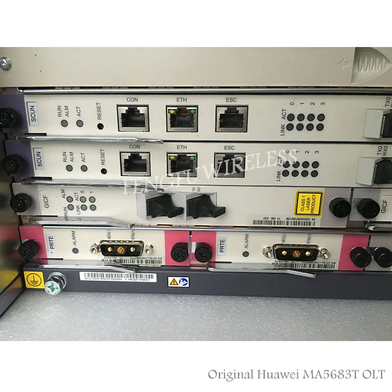 Оригинальный Новый MA5683T GEPON OLT SFP оборудование 2 * SCUN PRTE GICF MA5603T для Huawei GPON EPON