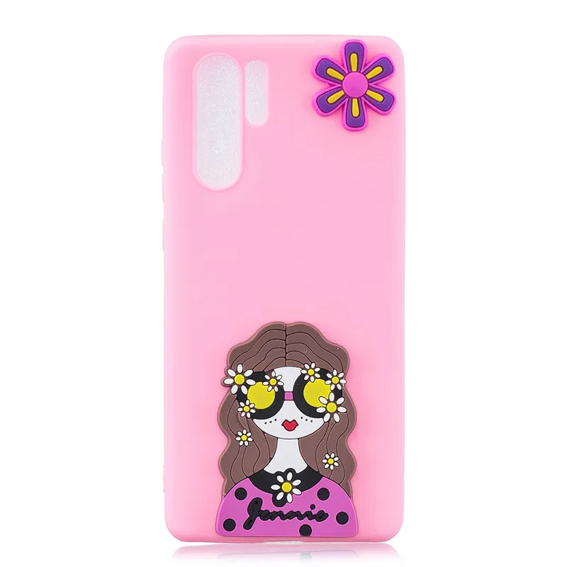 P30 силиконовый чехол для Coque Huawei Pro Fundas P20 Lite милый единорог чехлы телефонов |