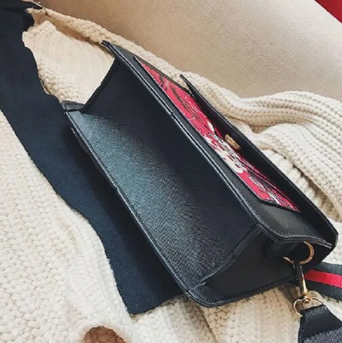 Women Cartoon printing Messenger Bags Girl's slant bag pu Handbags Clutch Bag Bolsa Feminina mochila Bolsas Female sac a main