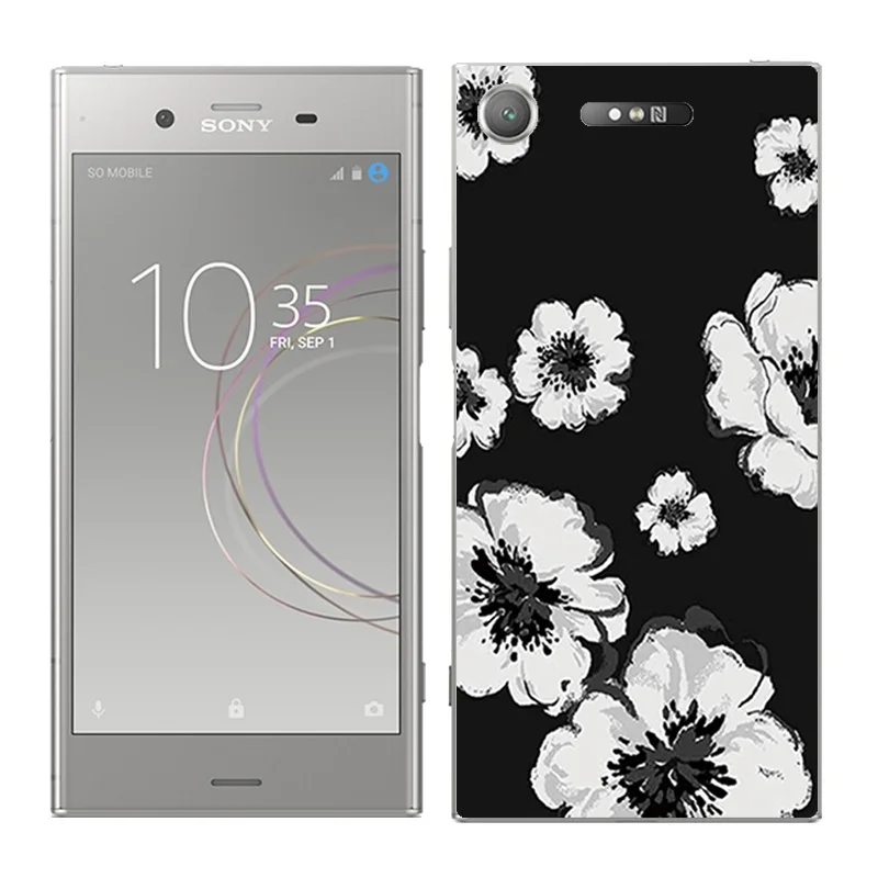 Защита для sony Xperia XZ1 5," Мягкий силиконовый чехол-накладка на заднюю панель для телефона для sony Xperia XZ1 чехол s Focus окрашенный чехол - Цвет: 25