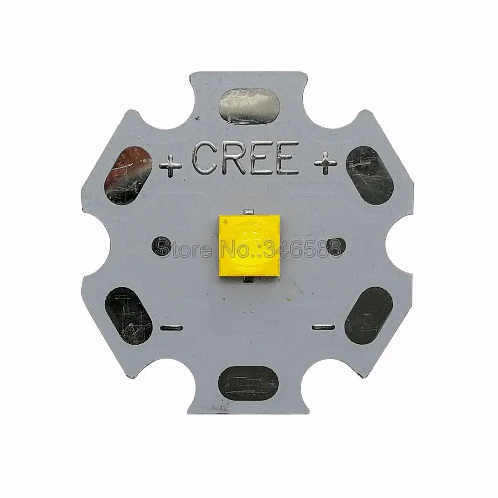 10 шт. Cree XPG3 светодиод высокой мощности 1 Вт 6 диодный излучатель холодный белый