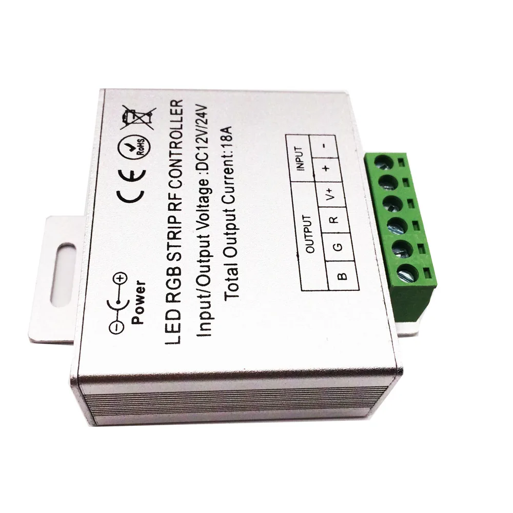DC 12 V/24 V 18A 5 # + RF Сенсорная панель беспроводной пульт дистанционного управления