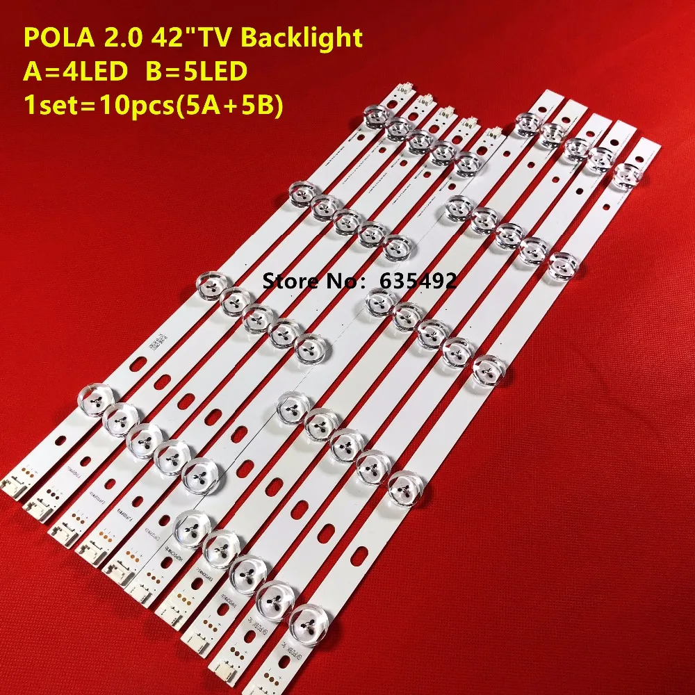Светодиодная лента для подсветки телевизора LG 42 дюйма 10 шт.|Фотографическое