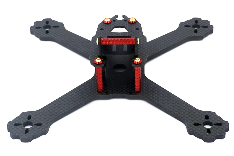 QAV-X HK-X3/X4/X5 GTR 130 мм/175 мм/200 мм Крест гоночный Квадрокоптер QAV-R чистое углеродное