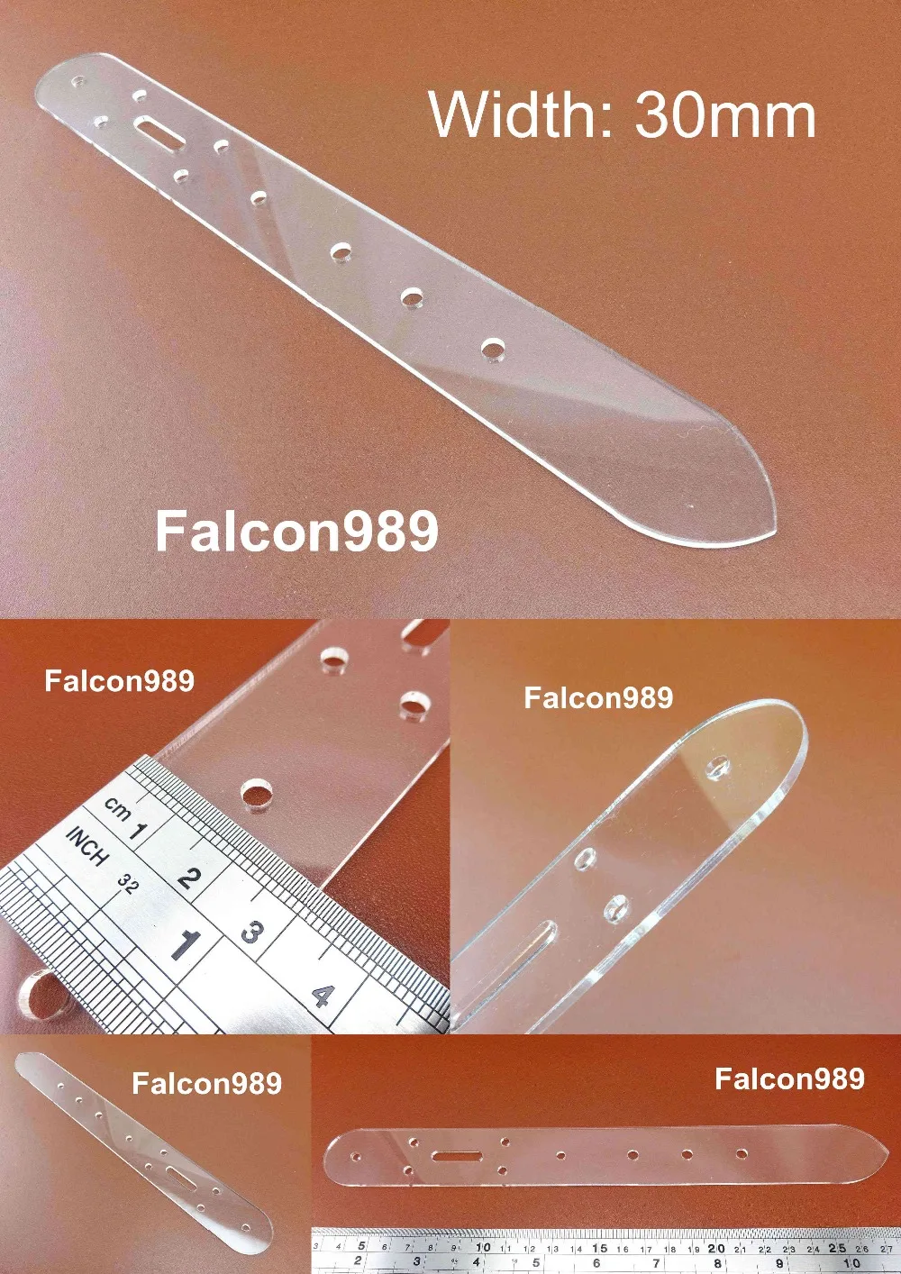 5 шт. трафареты для кожевенного ремня и ремня|Наборы инструментов обработки кожи|