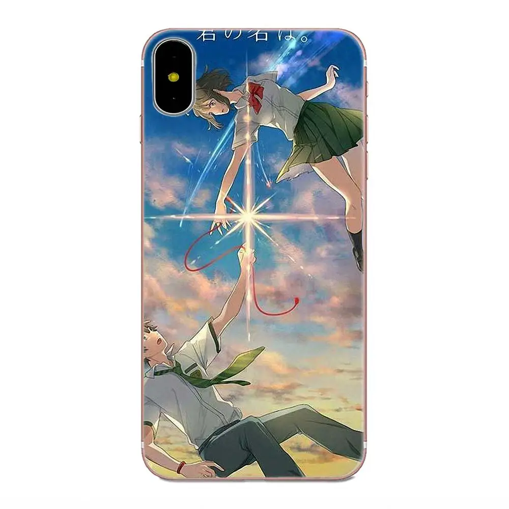 Аниме ваше имя японский ТПУ моды мобильный телефон для Huawei Mate 7 8 9 10 20 P8 P9 P10 P20 P30 Lite