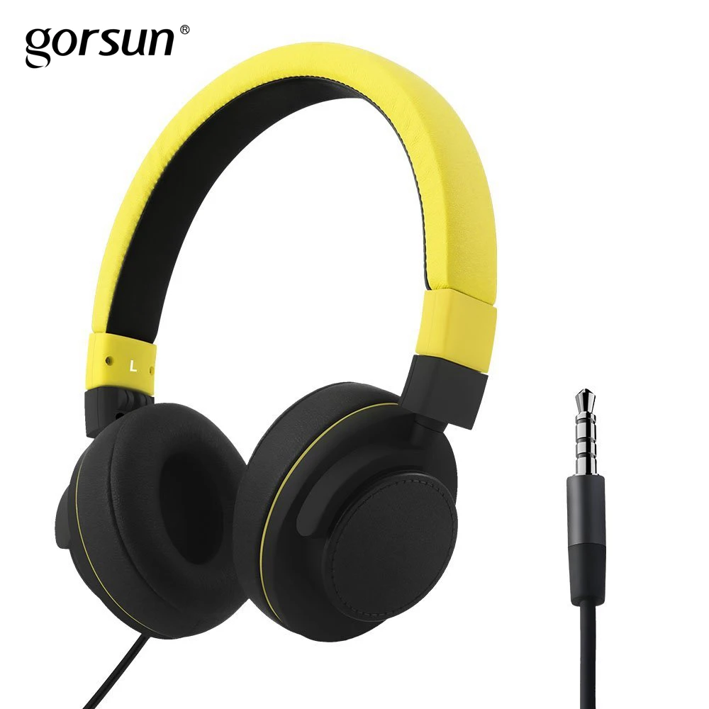 Gorsun GS788 мягкие наушники-вкладыши с микрофоном и регулятором громкости для смартфонов планшетов ПК Xiaomi Gaming Music