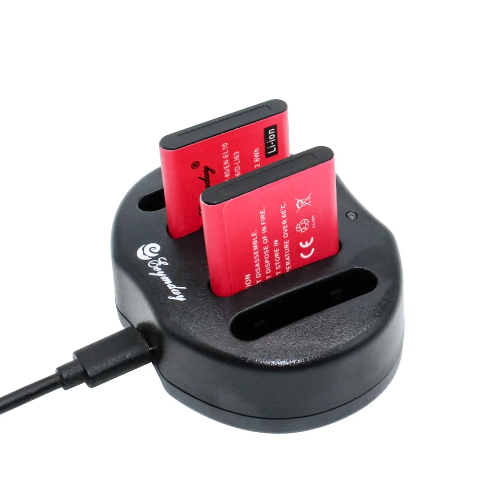 2 шт. аккумулятор LI-40B LI-42B LI 40B LI42B + двойное зарядное устройство USB для OLYMPUS Stylus 1070 1200