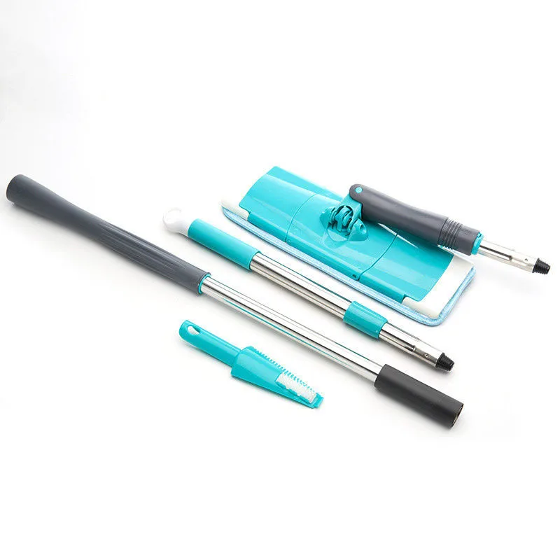 Вращающаяся Швабра 360 швабра с распылителем воды для чистки пола легко ведро пыль