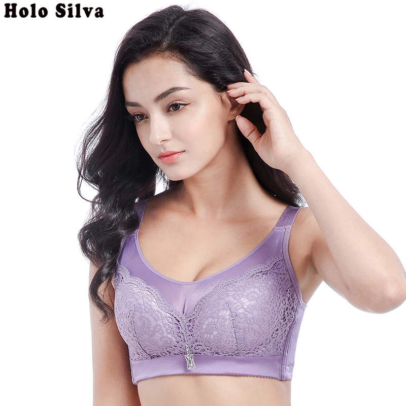 Женский кружевной бюстгальтер с чашками пуш ап без подкладки полноразмерный