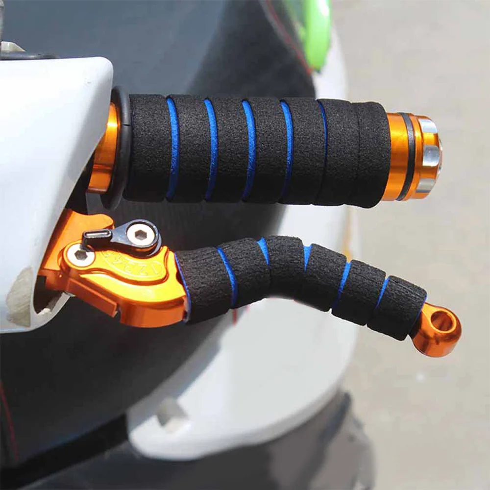Нескользящая губчатая ручка для мотоцикла мягкая велосипеда руль оптовая