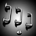 Штанга для пирсинга из титана G23, ювелирное изделие для тела с кристаллами внутренняя нить, 14 г, микро дермальный якорь пирсинг, 1 шт.