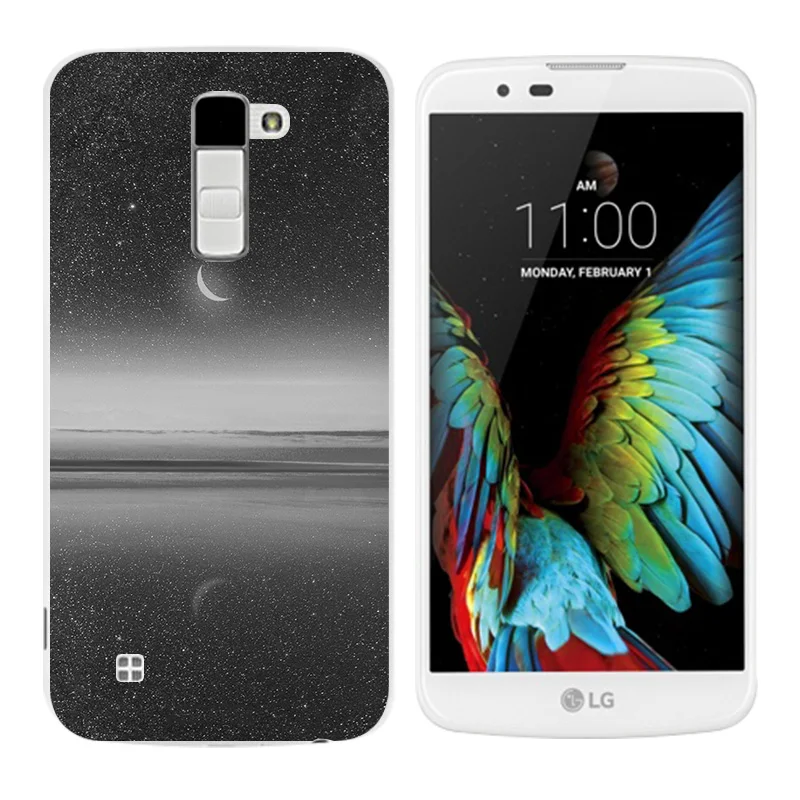 Soft TPU Phone Case for LG K10 K 10 LTE K420N K430 K430DS 5.3 Back Cover Const Printing Coque |