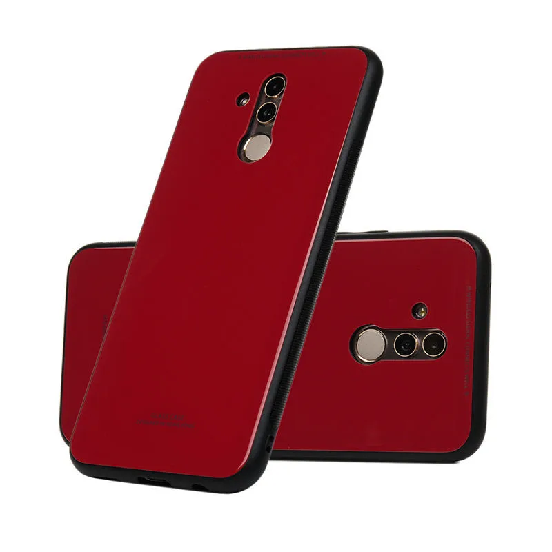 Tempered Glass Phone Case For Huawei Mate 20 Lite Hard Back Protective Cover Funda |