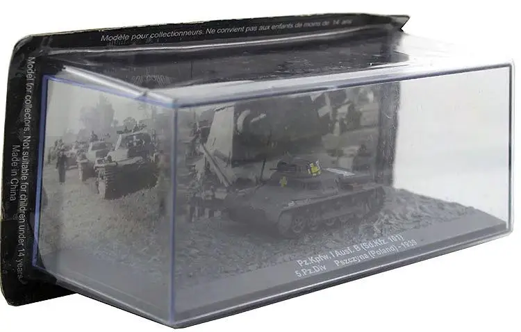 WWII Pz. Kpfw. I Ausf. B (Sd. Kfz.101) 5.Pz. Div Pszczyna (Польша) 1/72 модель IXO| |