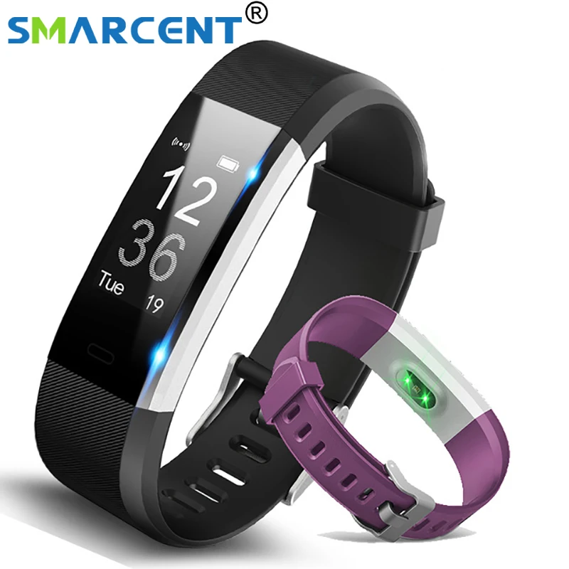 Новый смарт браслет 115 Plus MI GPS фитнес трекер часы пульсометр счетчик управление