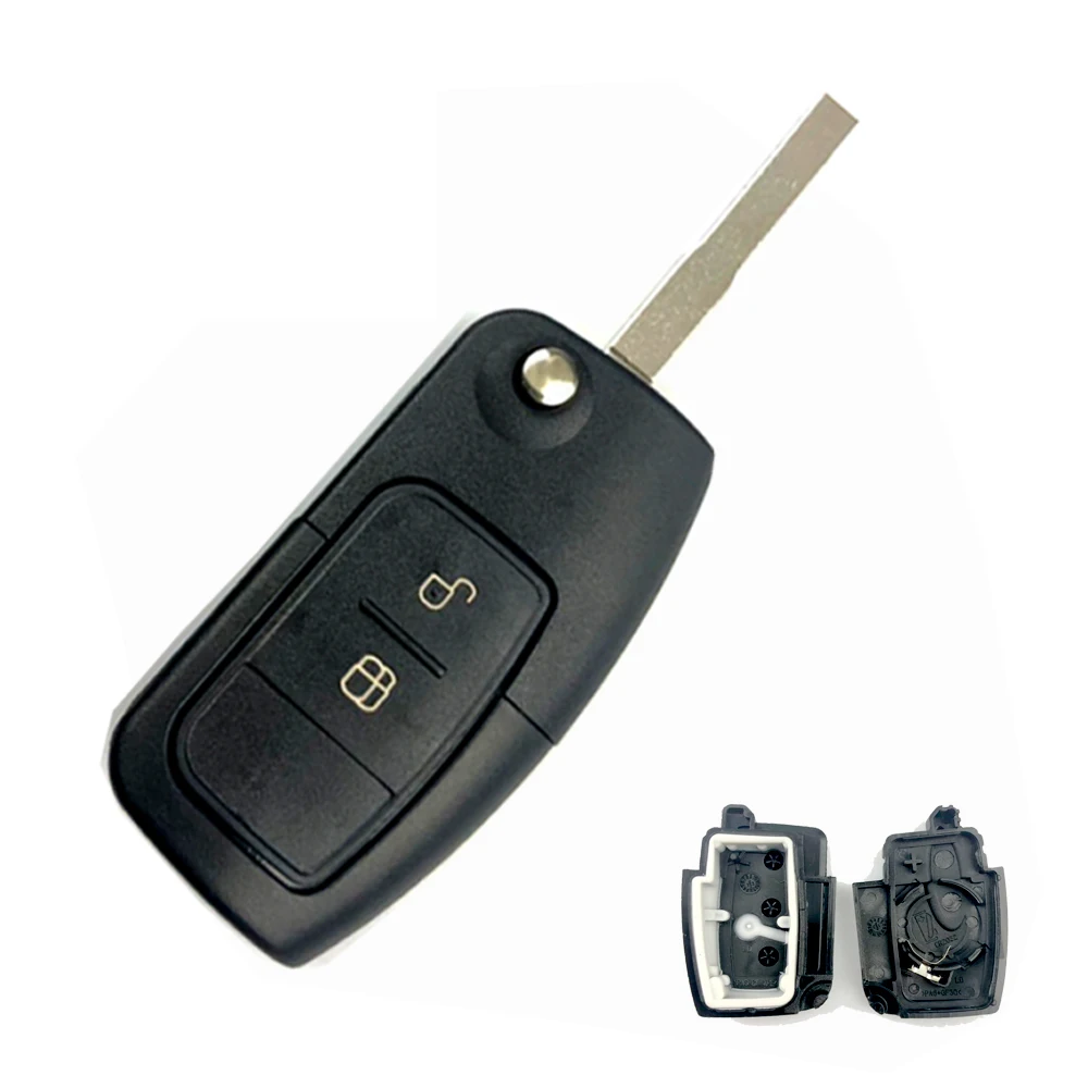 Откидной Чехол OkeyTech для автомобильного ключа Ford Focus Mk2 Mk3 Mk4 2 Fiesta Mondeo Ranger Fusion S Max Button