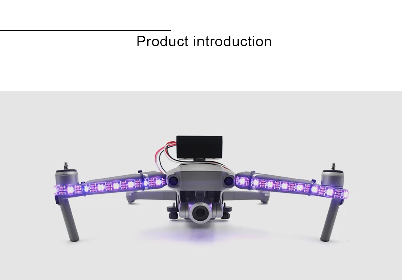 DJI Mavic 2 Pro Zoom СВЕТОДИОДНЫЙ Фонарь шасси расширительные аксессуары комплект ночного полета для DJI Mavic 2 DIY