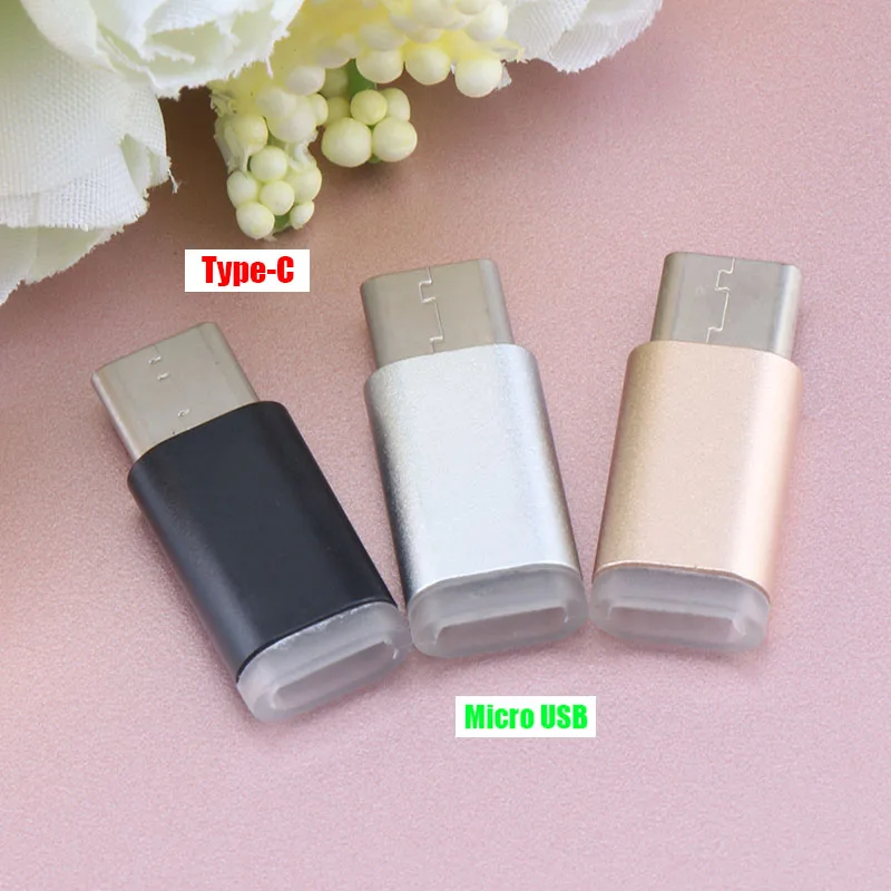 3 шт для iPhone Type C USB 0 адаптер Micro кабель Android передачи данных конвертер с разъемами