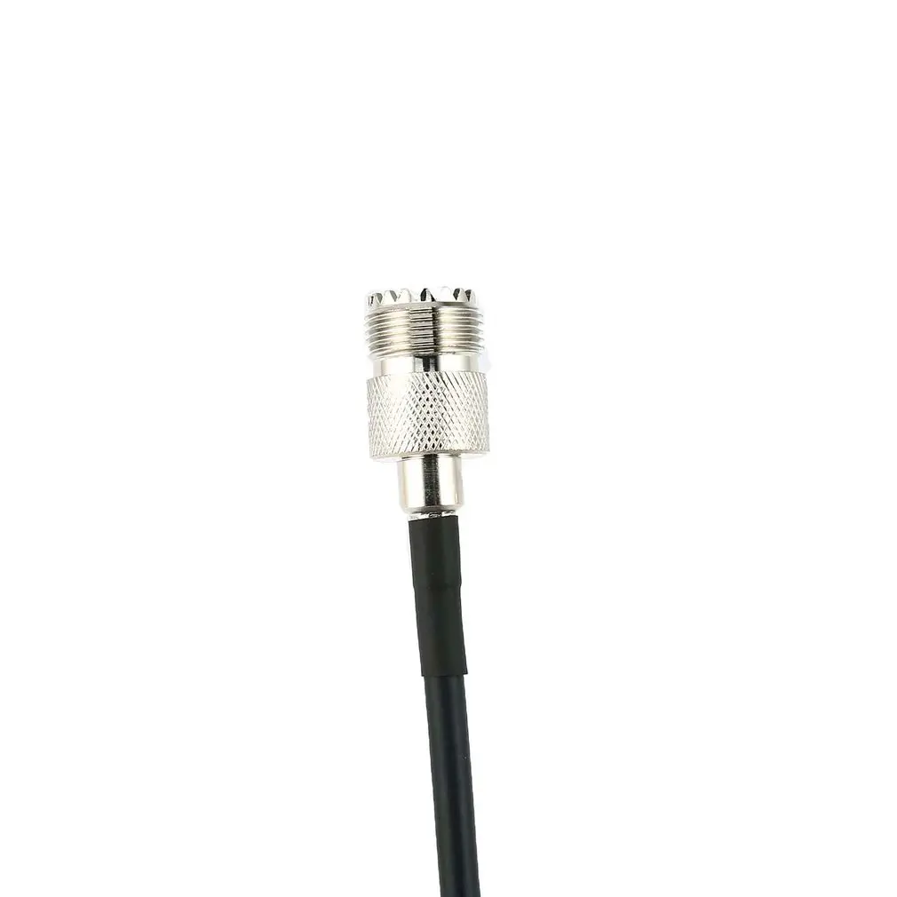 Sma Мужской Pl259 к Uhf Женский SO239 удлинитель разъемы 1 метр Черный для Yaesu значок Kenwood радио