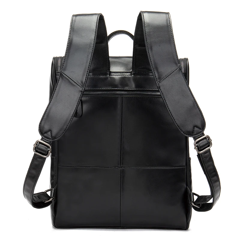 Портфель WESTAL из натуральной кожи для мужчин рюкзак ноутбука с защитой от кражи