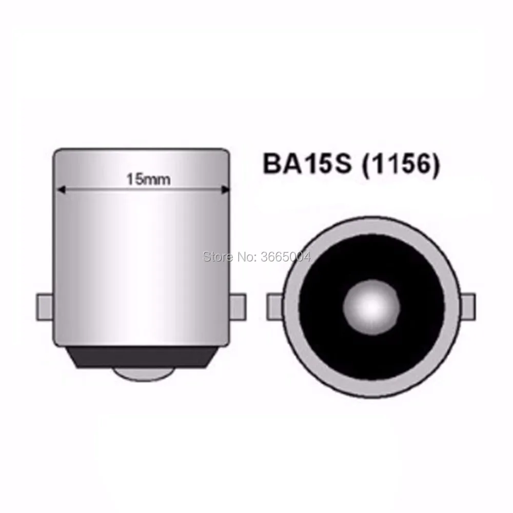 1 шт. 1156 BA15S 9 SMD 5730 светодиодный теплый белый свет сада светодиодные лампы дневного