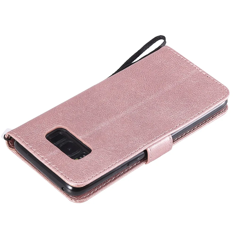 Чехол кошелек из искусственной кожи для Samsung Galaxy S3 S4 S5 S6 S7 Edge S8 S9 S10 E Plus Note 3 4 8 9 C9