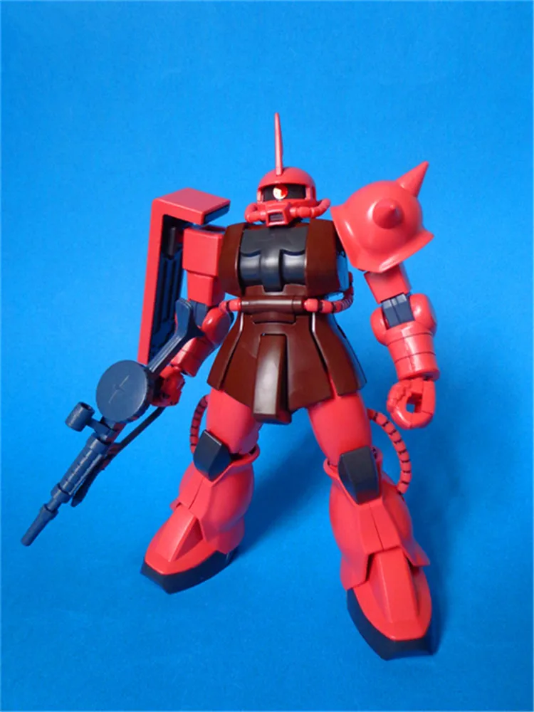 Bandai Gundam 12814 HGUC 1/144 032 MS-06S Заку II мобильный костюм сборки модель Наборы фигурки