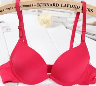 small chest bra Школьный бюстгальтер для маленькой груди, бюстгальтер с эффектом пуш-ап, большой размер, футболка для девочек-подростков, бюстгальтер, нижнее белье, милый сексуальный бюстгальтер - Цвет: small chest bra