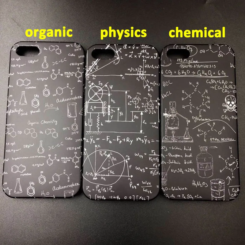 Забавный чехол Maths Physics Chemistry Formula для iPhone 6 6s Plus мягкий из ТПУ 7 Funda Hull |